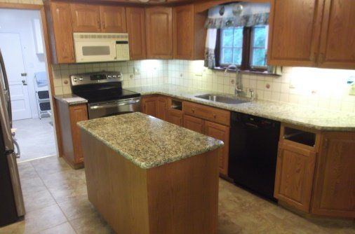 Kitchen Remodeling Project Center Island